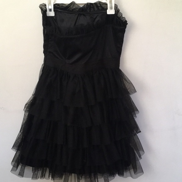 PEARL Collection Ruffle Mini Dress - Picture 3 of 5